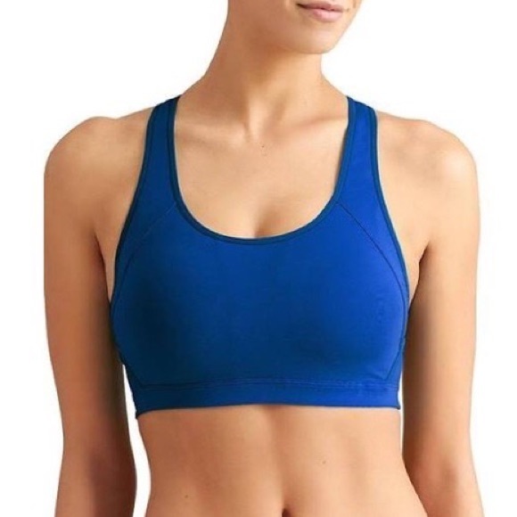 Athleta Other - Athleta Royal Blue Double Dare Sports Bra Size Medium